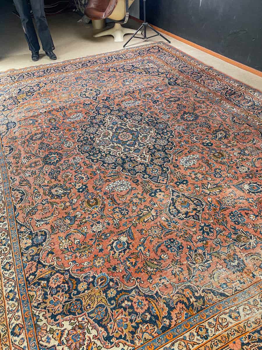 Äärimmäisen yksityiskohtainen palatsikokoinen keshan 393 x 302 cm (kopio) (kopio)