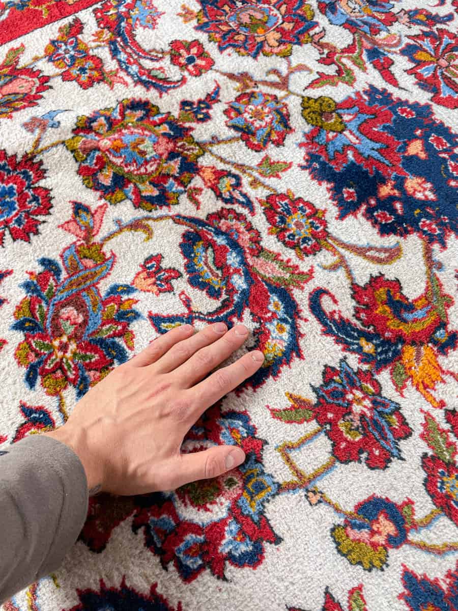 upea palatsikokoinen vaalea isfahan 374 x 285 cm