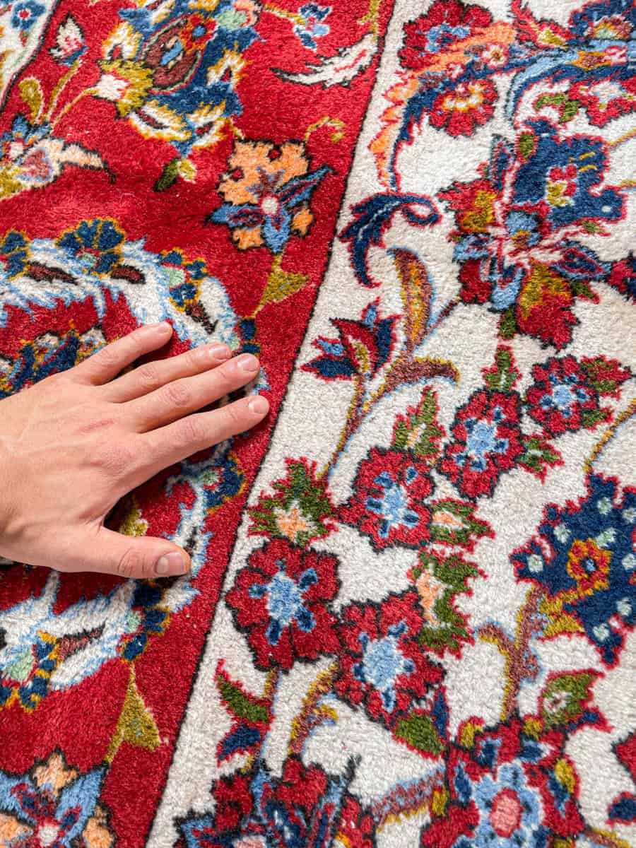 upea palatsikokoinen vaalea isfahan 374 x 285 cm