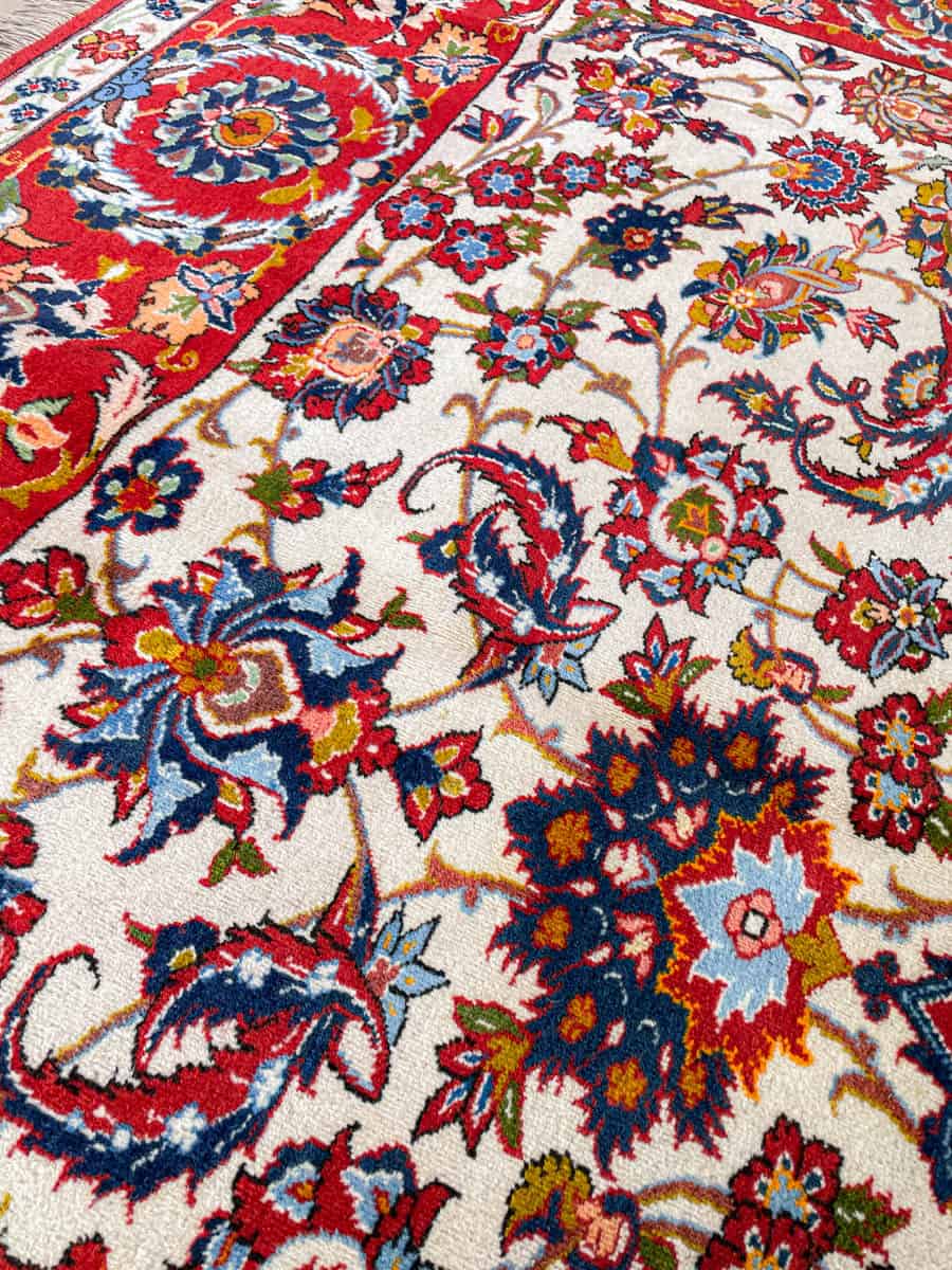 upea palatsikokoinen vaalea isfahan 374 x 285 cm