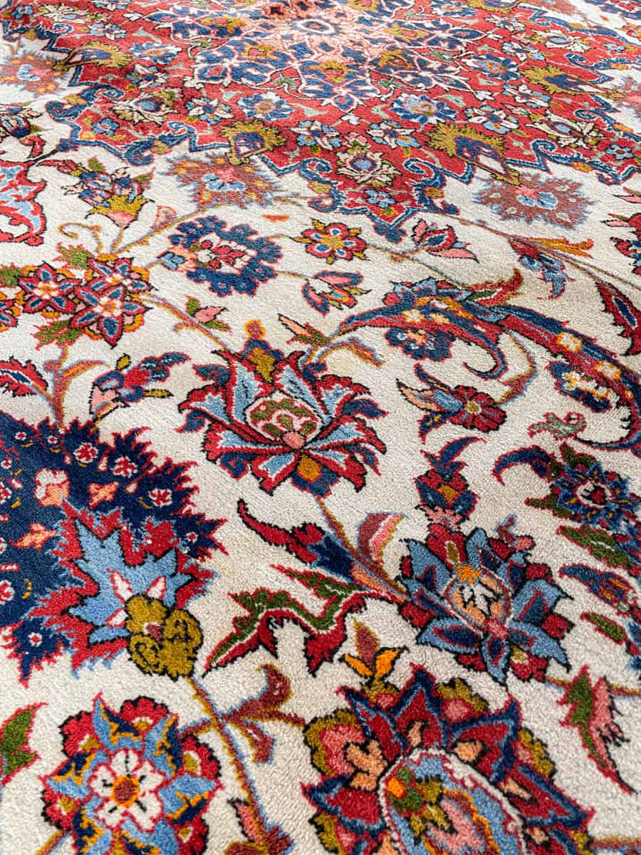 upea palatsikokoinen vaalea isfahan 374 x 285 cm