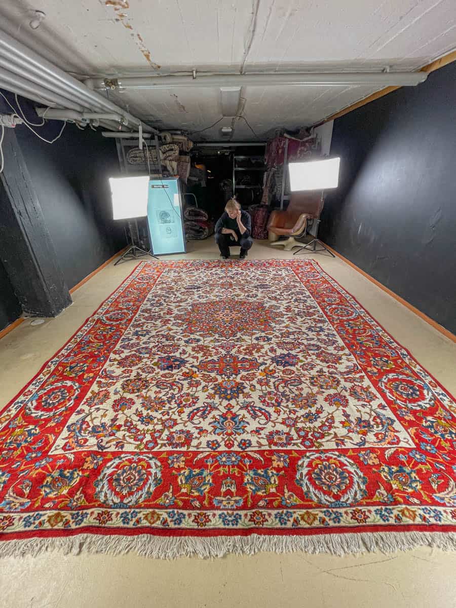 upea palatsikokoinen vaalea isfahan 374 x 285 cm