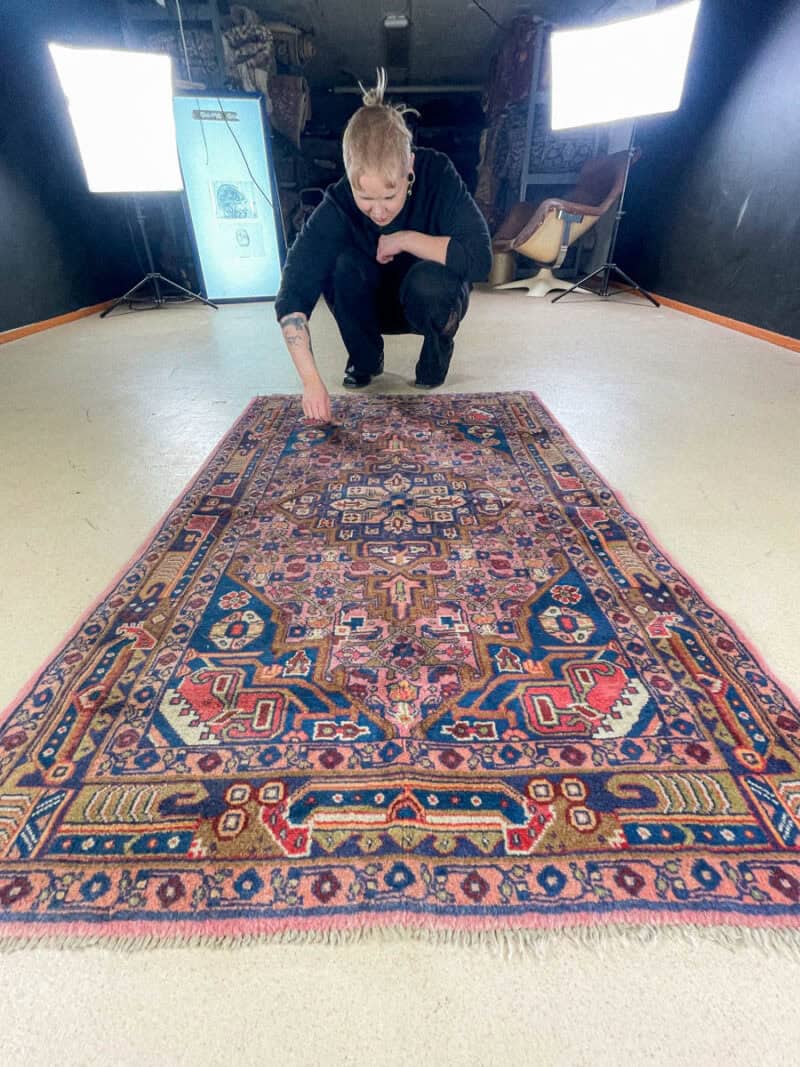 ainutlaatuinen hamadan 194 x 111 cm (kopio)