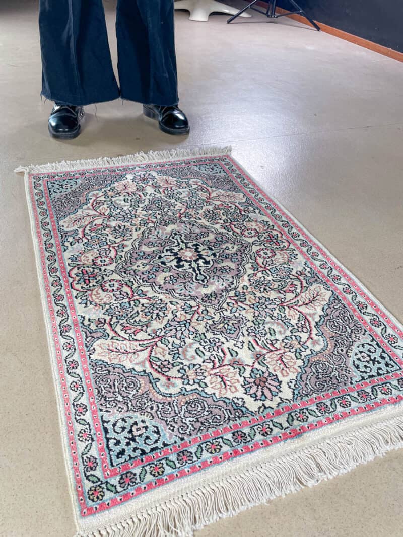 silkkimatto sievä pastellinen kasmir 95 x 60 cm (kopio)