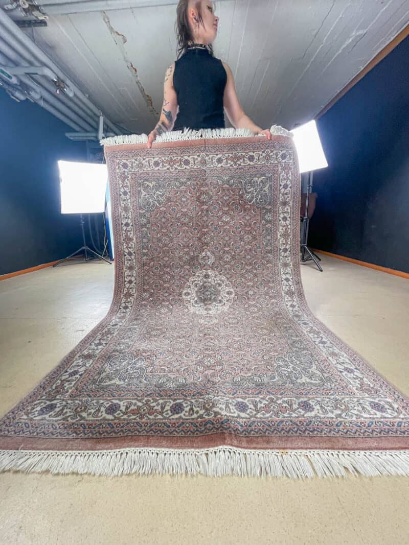 Äärimmäisen yksityiskohtainen tabriz 192 x 123 cm (kopio)