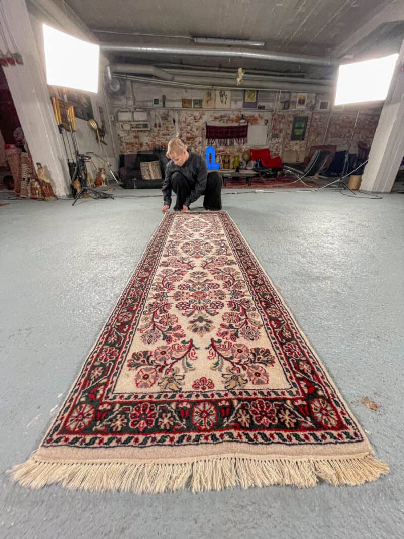 ihastuttava nain käytävämatto 290 x 75 cm (kopio)