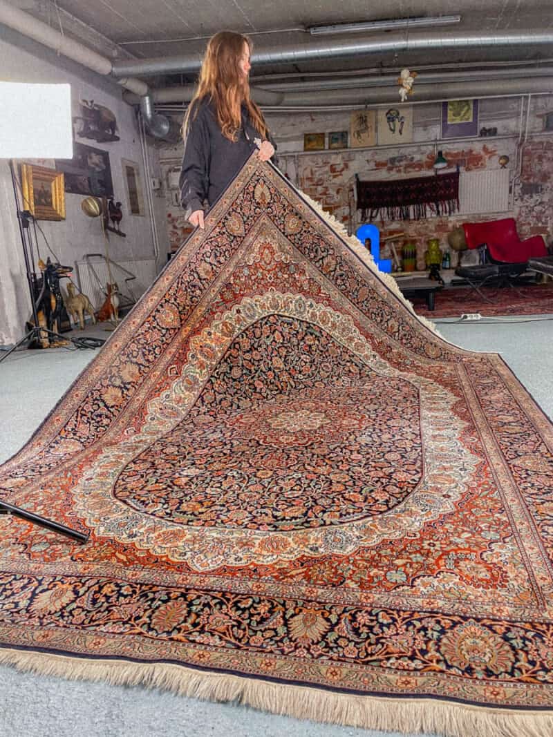 silkkimatto Äärimmäisen hienostunut kasmir 280 x 180 cm (kopio)