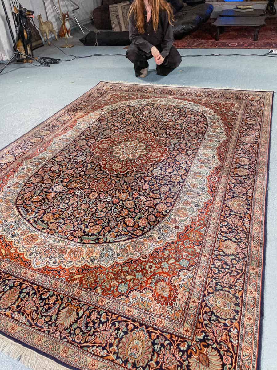 silkkimatto Äärimmäisen hienostunut kasmir 280 x 180 cm (kopio)