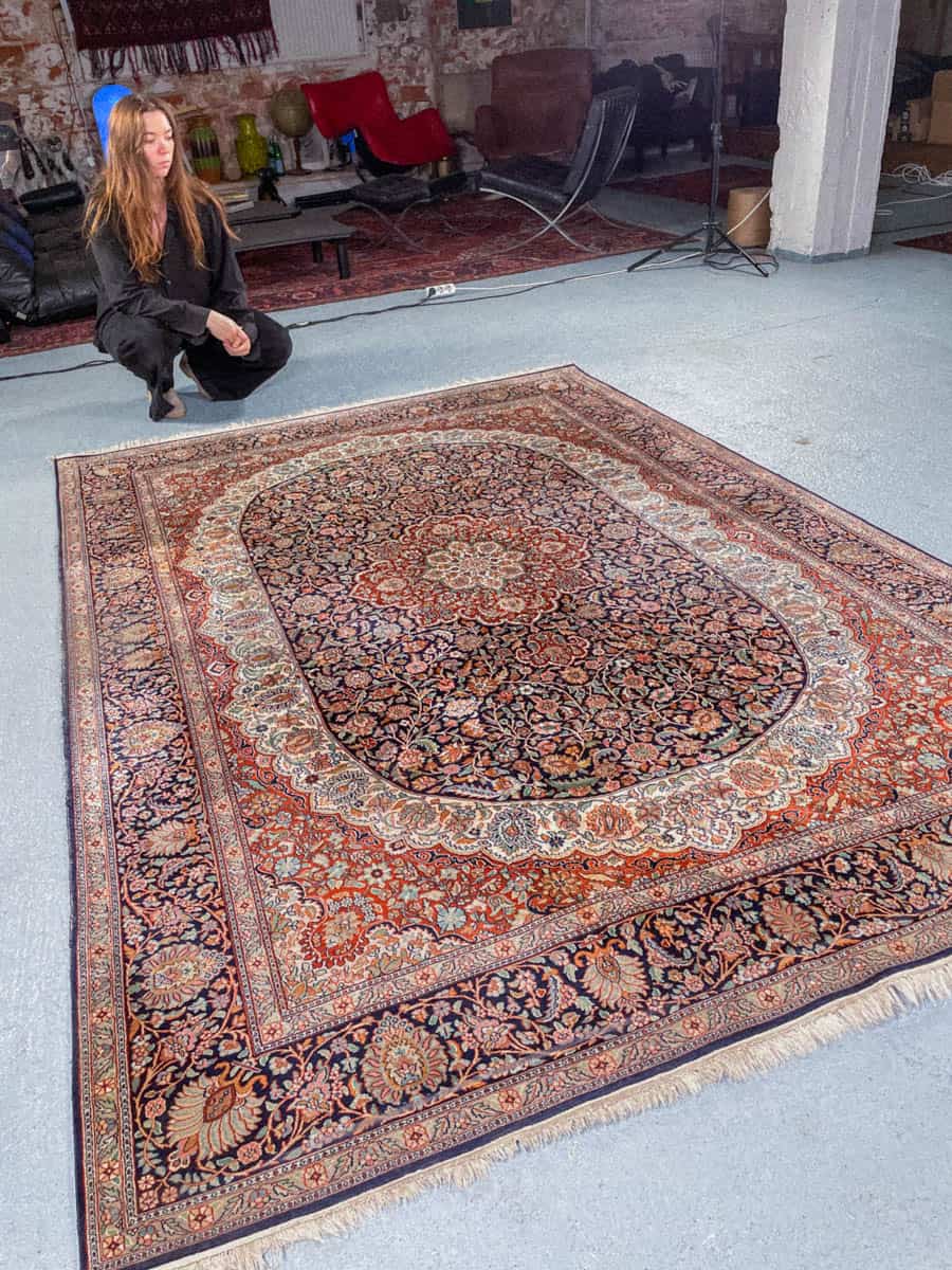 silkkimatto Äärimmäisen hienostunut kasmir 280 x 180 cm (kopio)