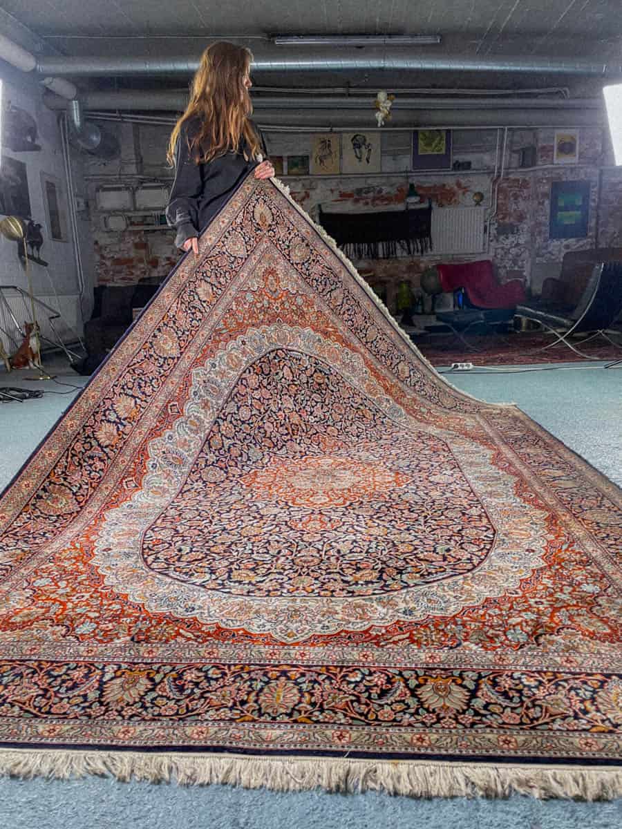 silkkimatto Äärimmäisen hienostunut kasmir 280 x 180 cm (kopio)