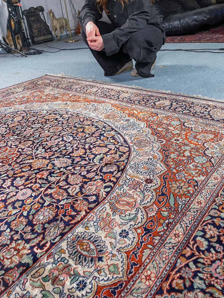 silkkimatto Äärimmäisen hienostunut kasmir 280 x 180 cm (kopio)