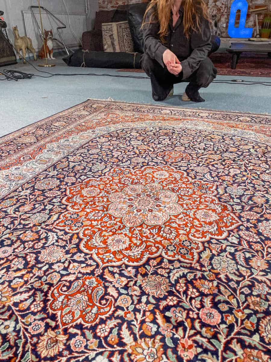 silkkimatto Äärimmäisen hienostunut kasmir 280 x 180 cm (kopio)