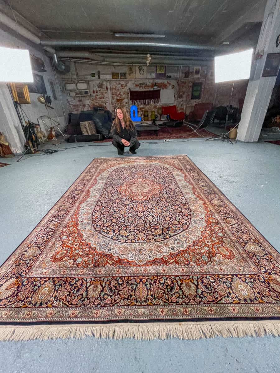 silkkimatto Äärimmäisen hienostunut kasmir 280 x 180 cm (kopio)