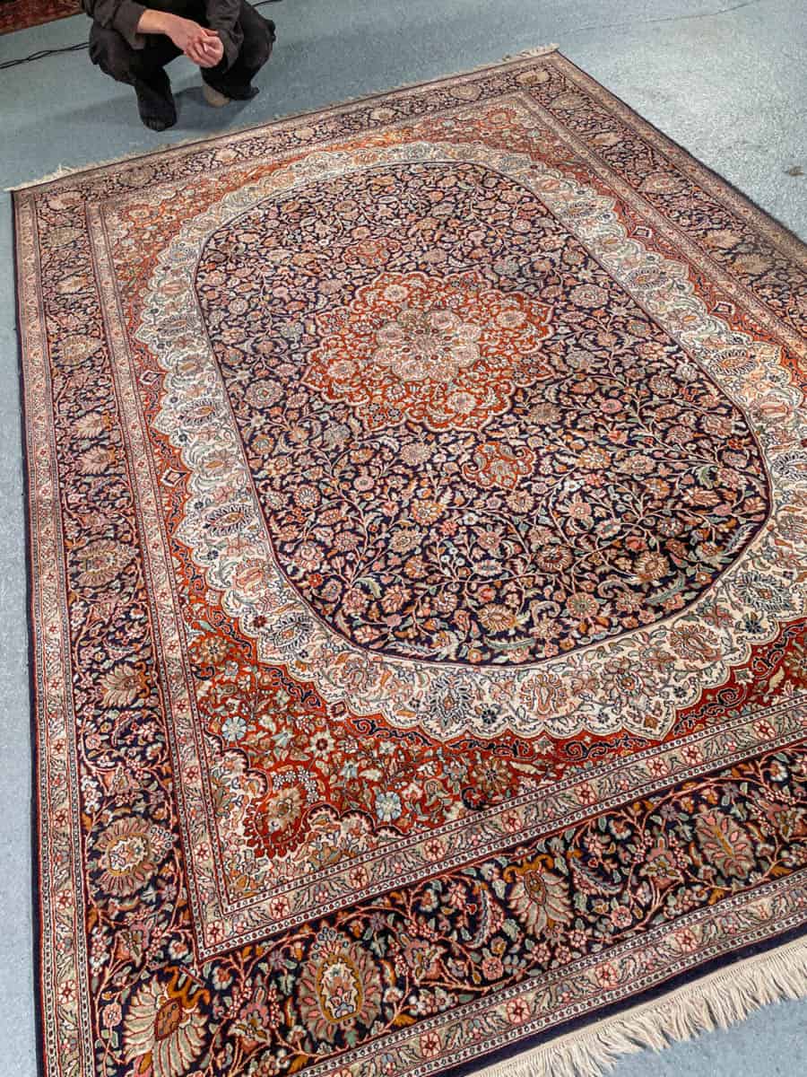 silkkimatto Äärimmäisen hienostunut kasmir 280 x 180 cm (kopio)