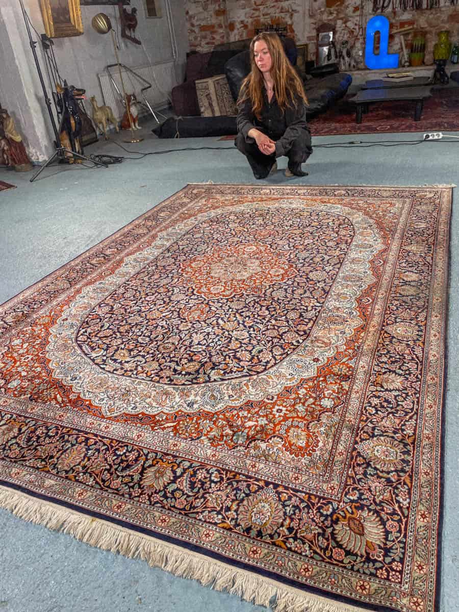 silkkimatto Äärimmäisen hienostunut kasmir 280 x 180 cm (kopio)