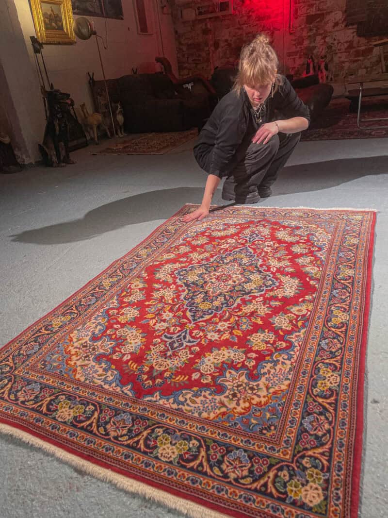 lumoava sarouk  145 x 108 cm (kopio)