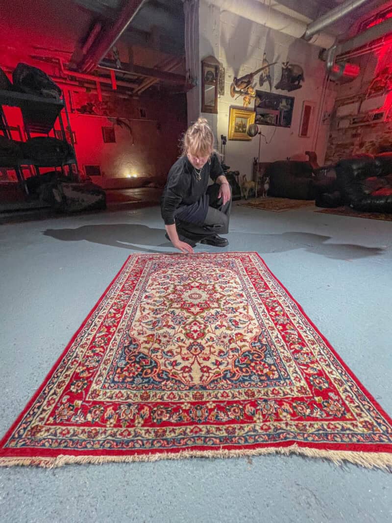 historiallinen hamadan 1930 luvulta 197 x 131 cm (kopio)