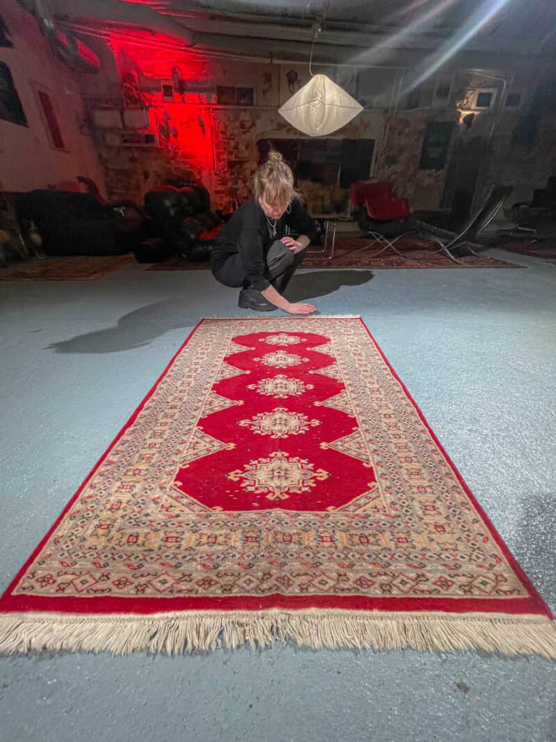 sievä punainen buhara 95 x 63 cm (kopio)