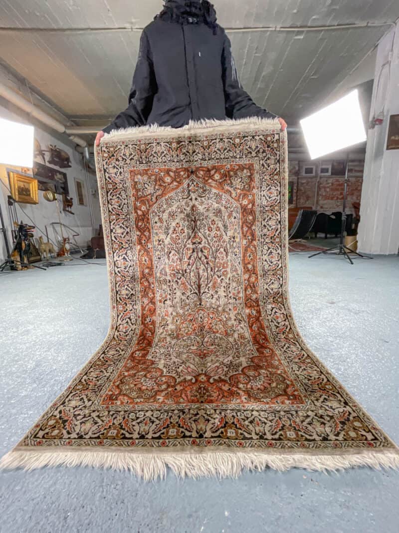 silkkimatto maanläheinen kasmir 157 x 91 cm