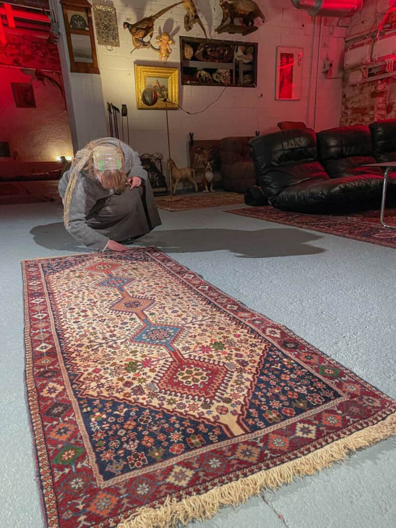 koristeellinen puoliantiikki yalame 200 x 83 cm