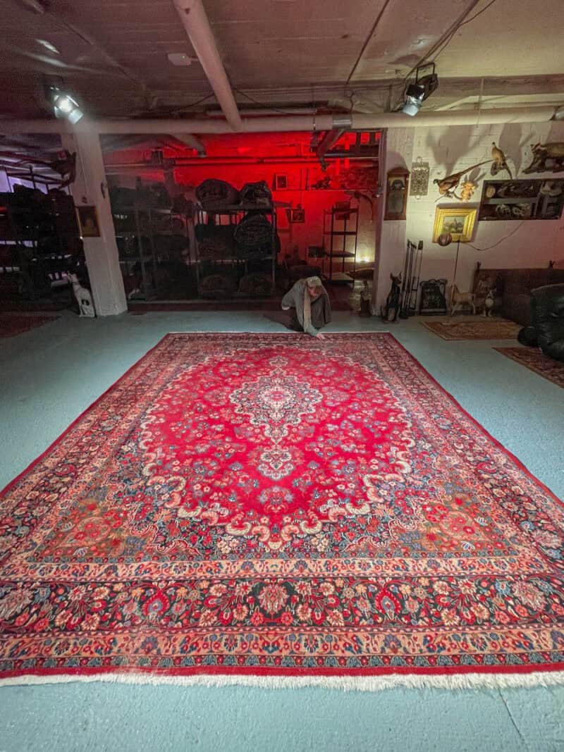 koristeellisen henkevä meshed – signeerattu – 290 x 200 cm (kopio)