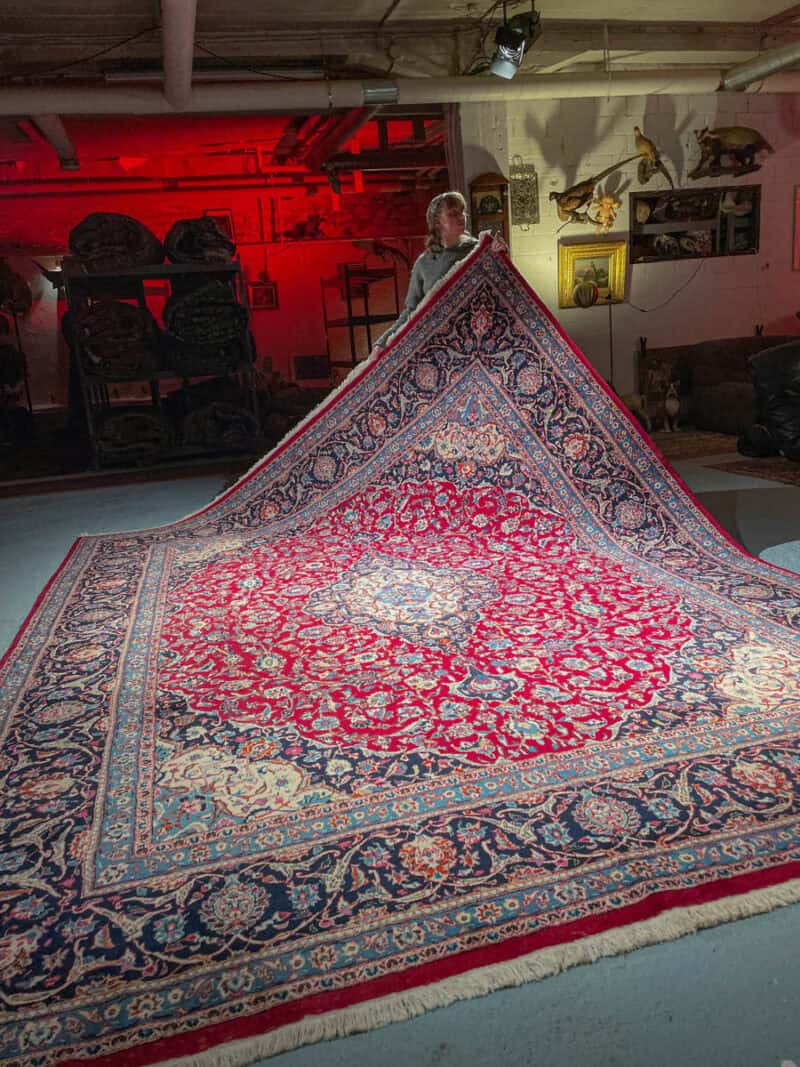 hulppea palatsikokoinen keshan  386 x 294 cm