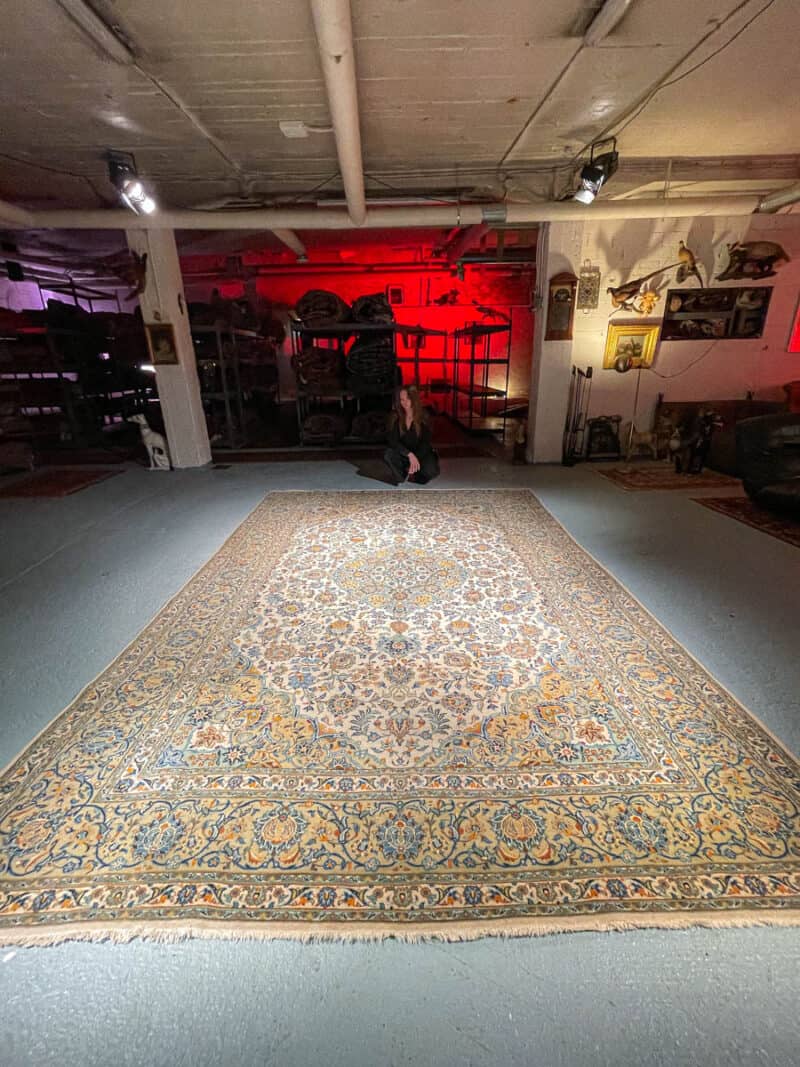 palatsikokoinen hienostunut puoliantiikki keshan 380 x 263 cm (kopio)