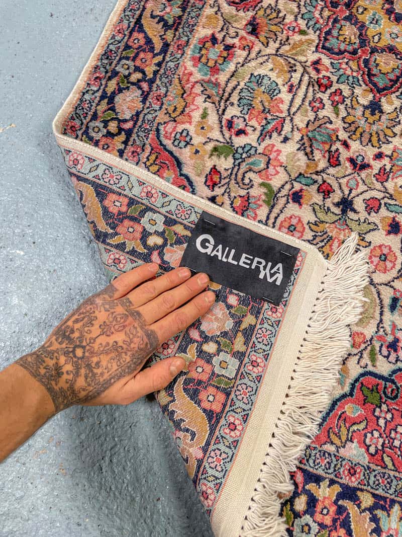 silkkimatto tyrmäävä vaalea kasmir käytävämatto 303 x 92 cm (kopio)