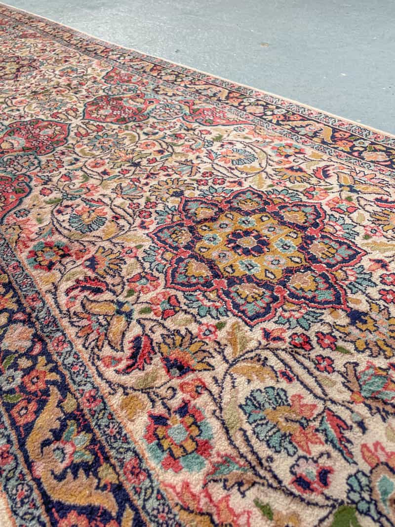 silkkimatto tyrmäävä vaalea kasmir käytävämatto 303 x 92 cm (kopio)