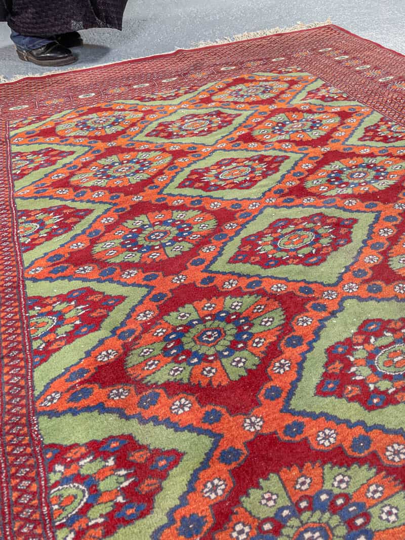 kauniin perinteinen vintage buhara 258 x 176 cm (kopio)