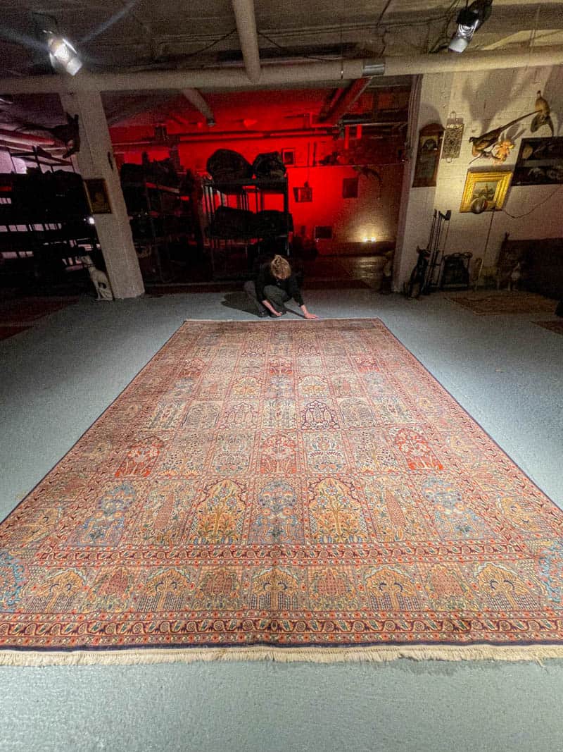 silkkimatto – koristeellinen kasmir – 198 x 124 cm (kopio)