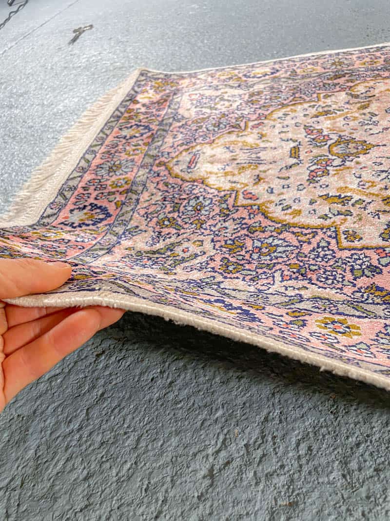 silkkimatto tyrmäävä pastellinen kasmir käytävämatto 370 x 74 cm (kopio)