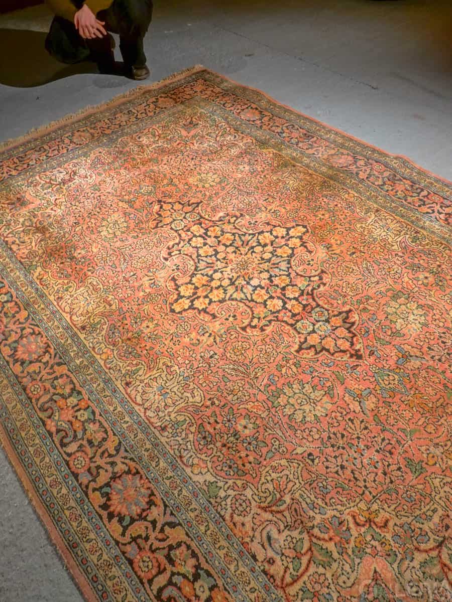 silkkimatto vaatimaton elegantti kasmir 287 x 182 cm
