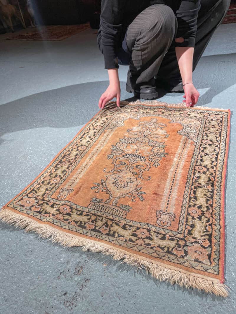 silkkimatto vaaleanpunainen kasmir 160 x 95 cm (kopio)