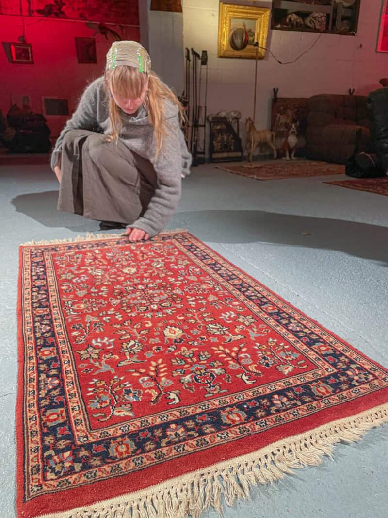 maaginen kukkais sarouk 133 x 69 cm (kopio)