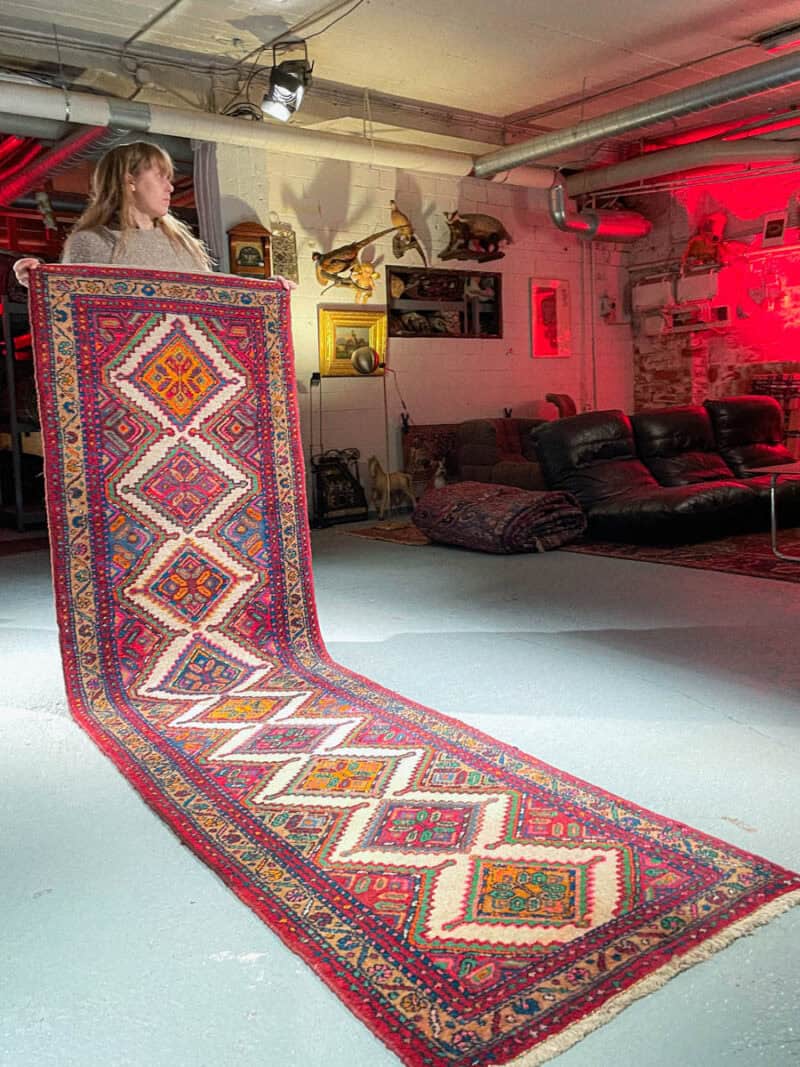 perinteinen harmoninen hamadan käytävämatto 290 x 80 cm (kopio)