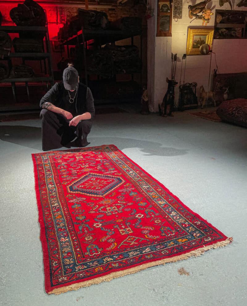 perinteinen hamadan kylämatto 205 x 105 cm (kopio)