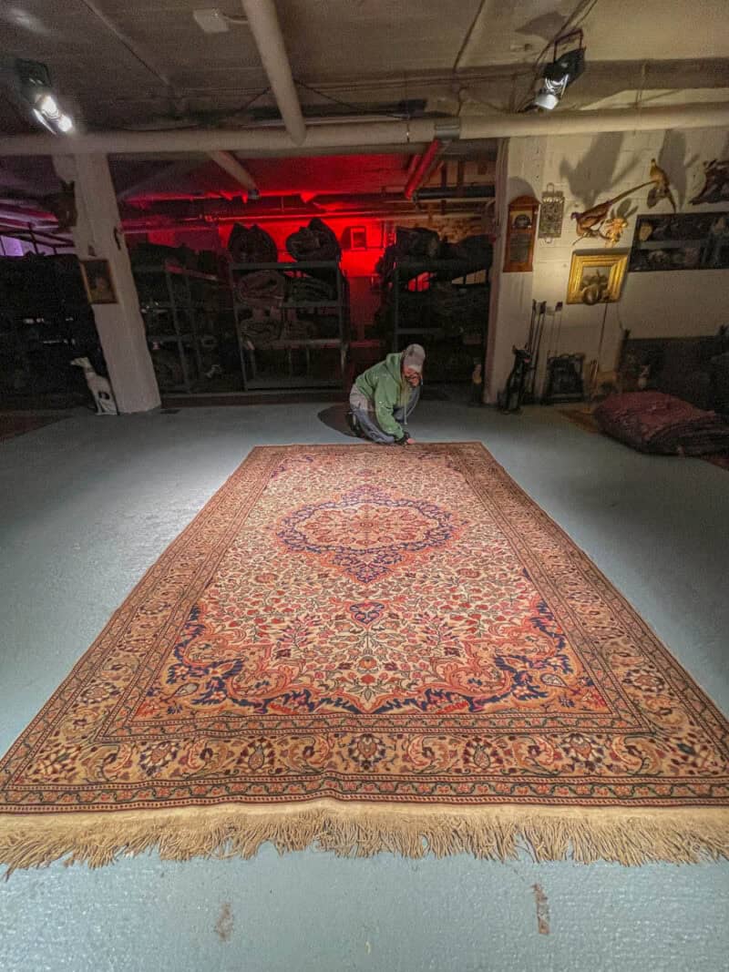 elegantin maanläheinen kayseri 1960 luvulta  300 x 207 cm