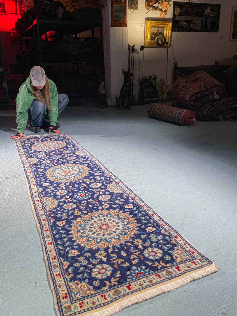 harvinainen nain käytävämatto 258 x 66 cm