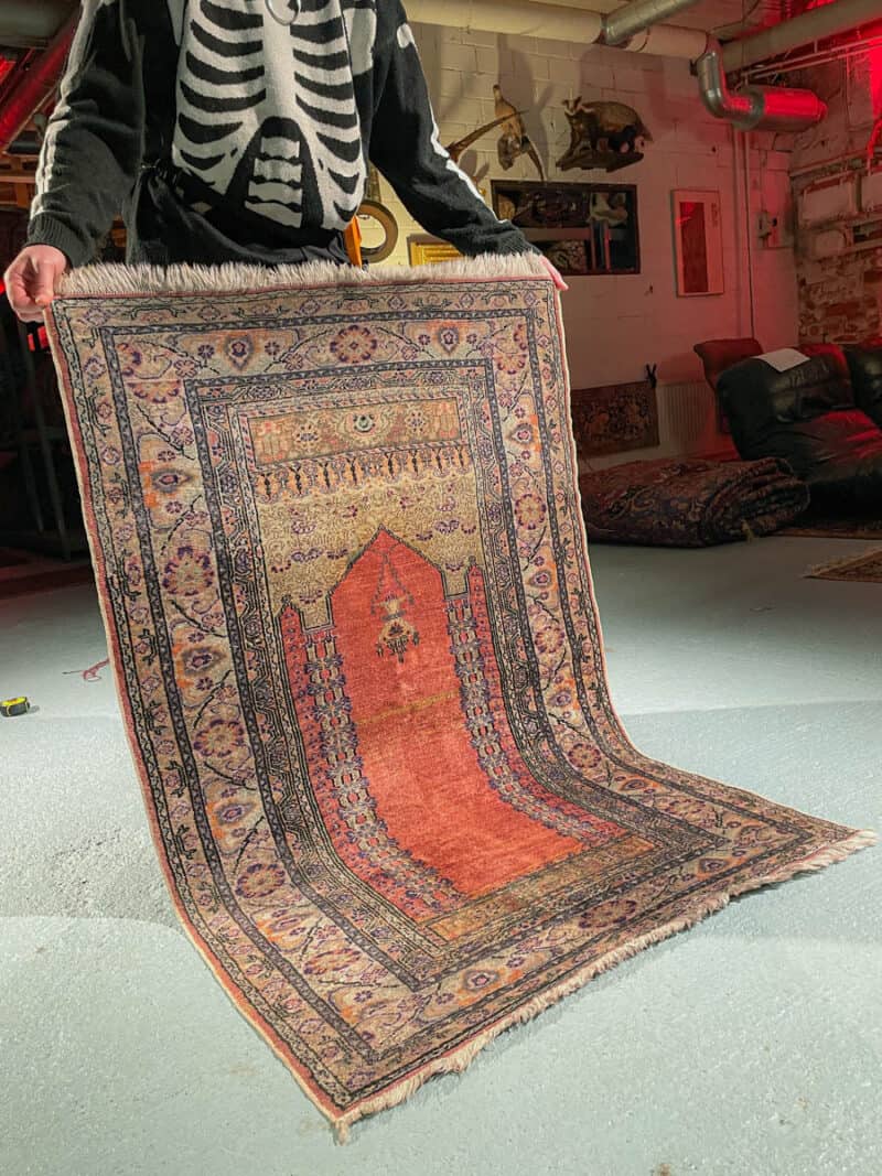 silkkimatto upea puoliantiikki kayseri 140 x 91 cm (kopio)