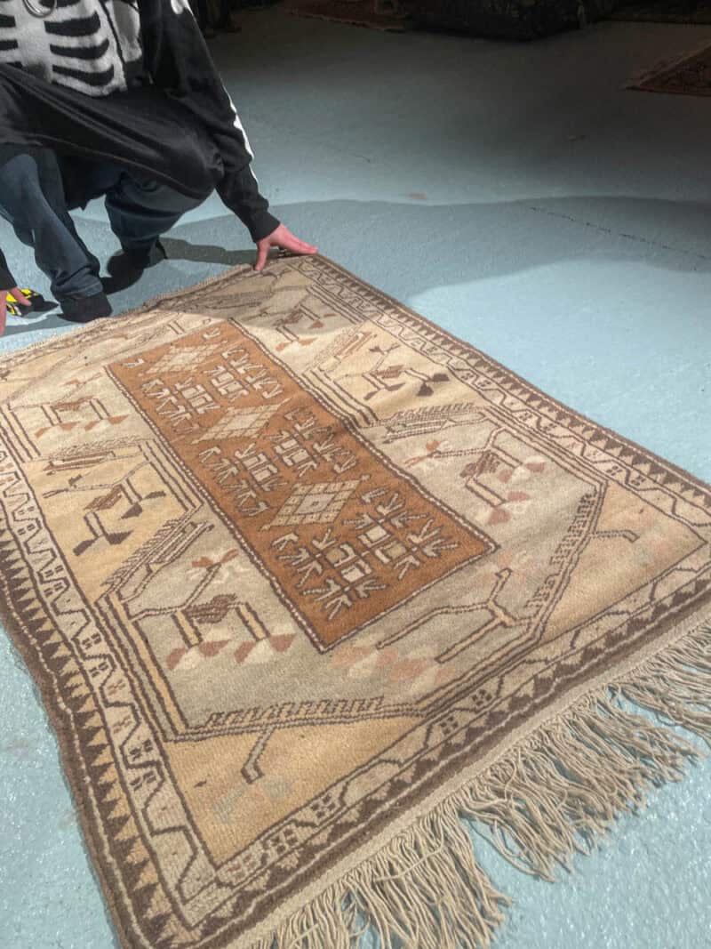 upea afgaanimatto – 100 x 71 cm (kopio)