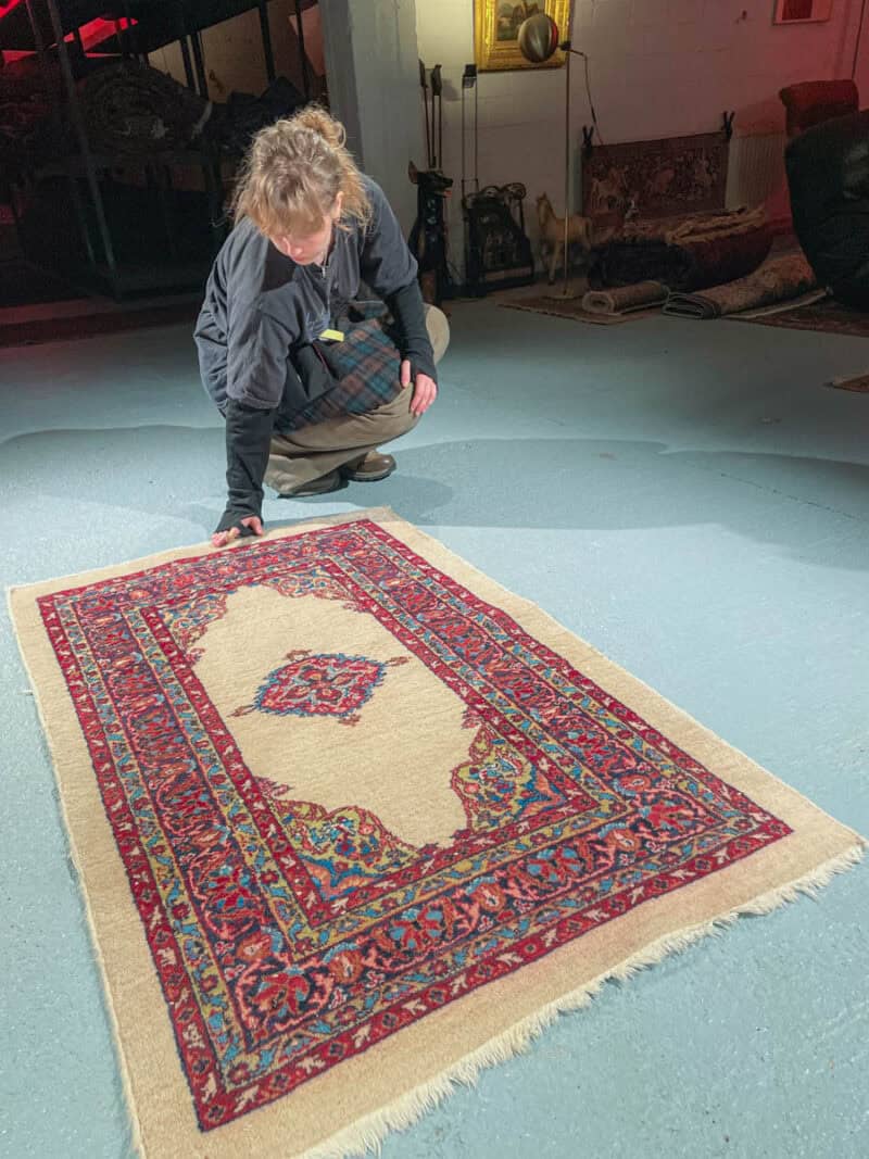 pastellisen harmoninen tabriz 151 x 69 cm (kopio)