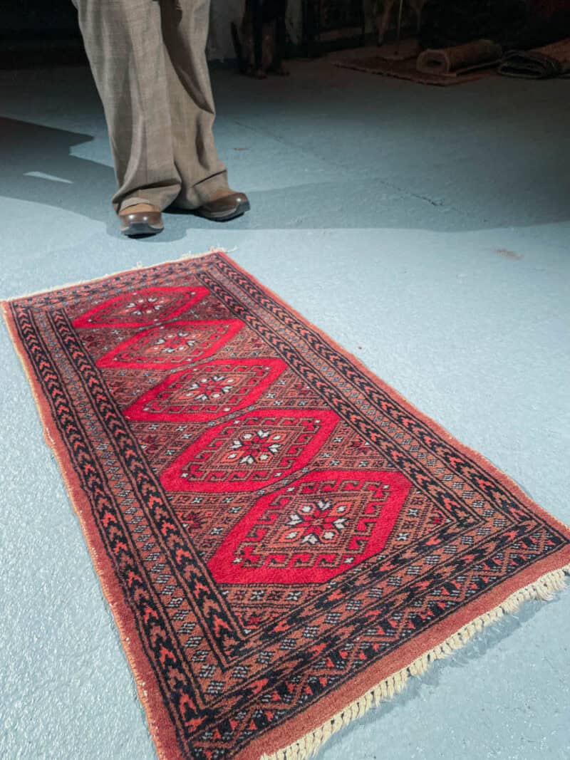 sievä punainen buhara 95 x 63 cm (kopio)