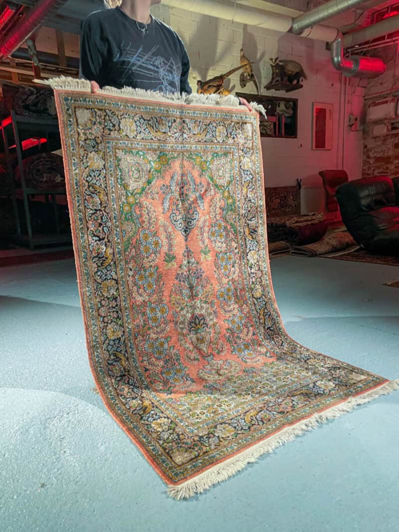 silkkimatto – lämpimän värikäs kasmir 155 x 84 cm (kopio)