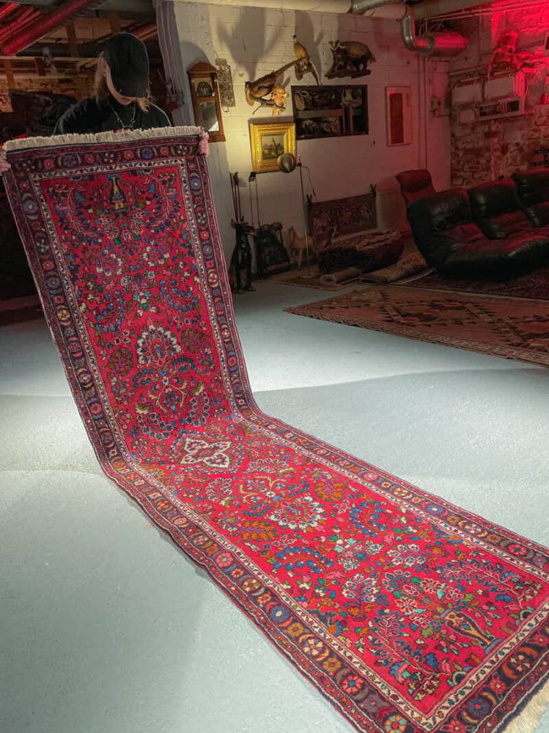 taianomainen lilihan käytävämatto – 305 x 120 cm