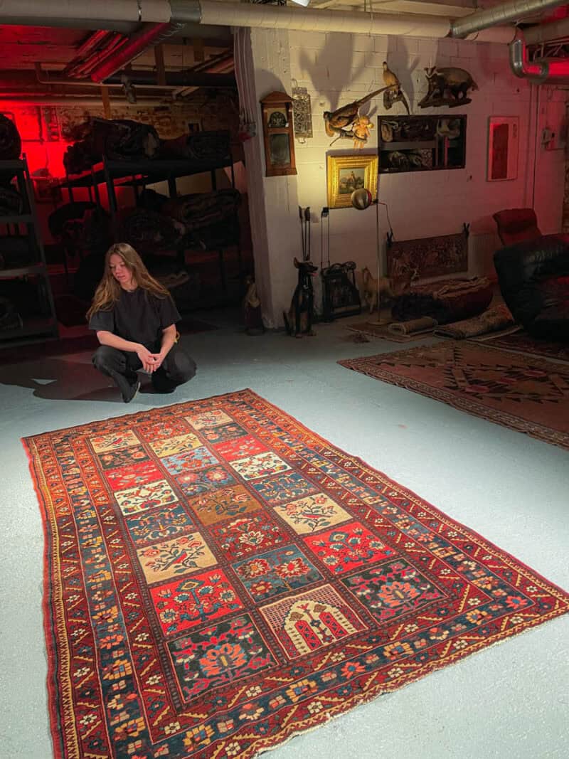 koristeellisen hehkeä bahtijaari  215 x 135 cm (kopio)