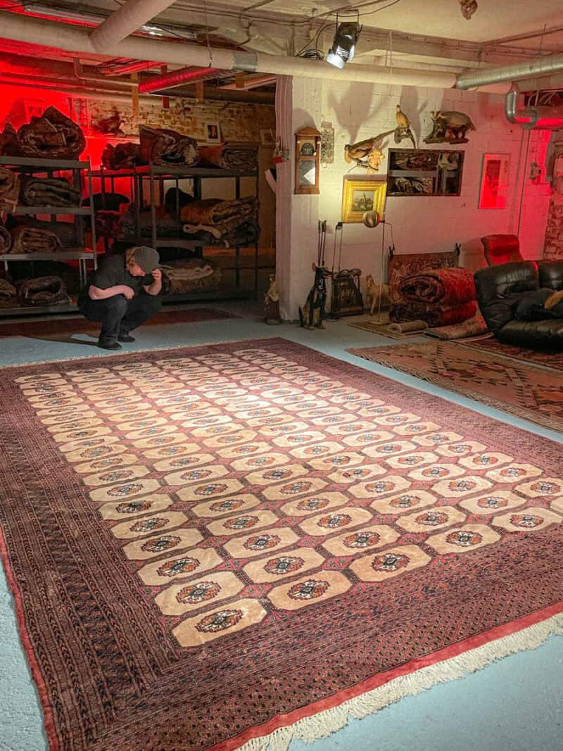 hienostunut palatsikokoinen vaalea keshan 390 x 265 cm (kopio)