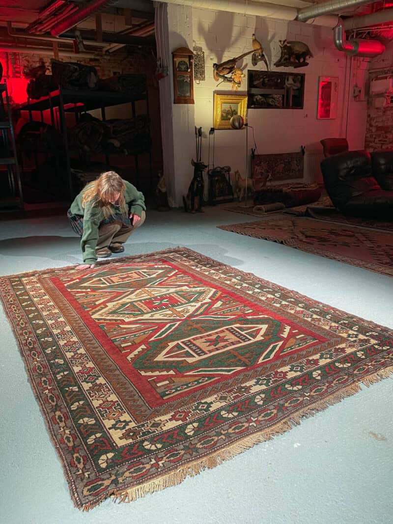 tunnelmallinen vintage kazakki 141 x 102 cm (kopio)