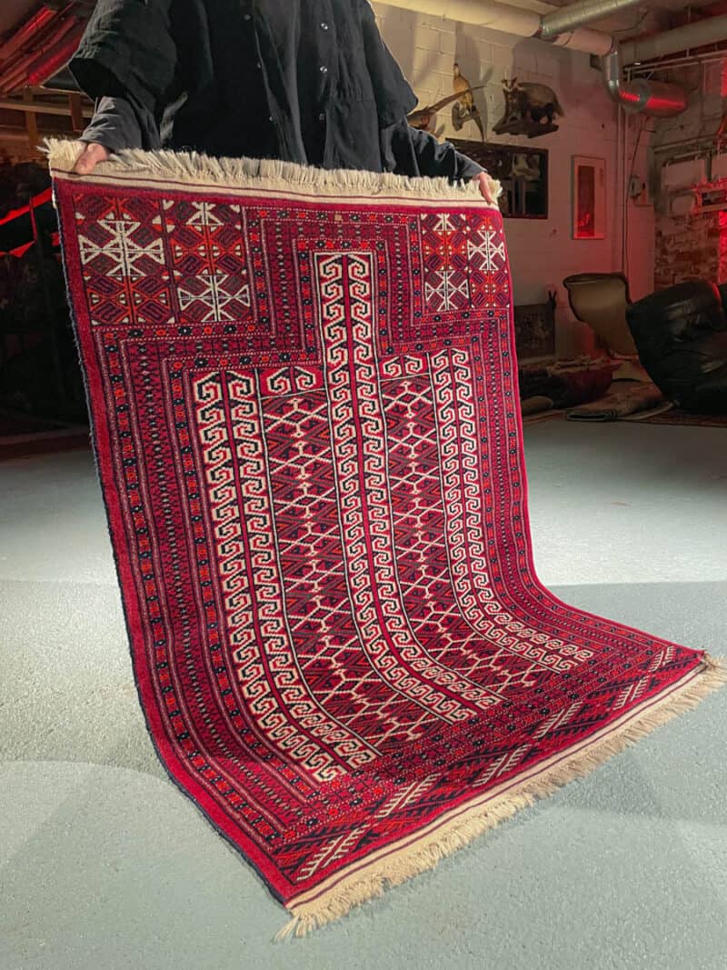 upea afgaanimatto – 100 x 71 cm (kopio)