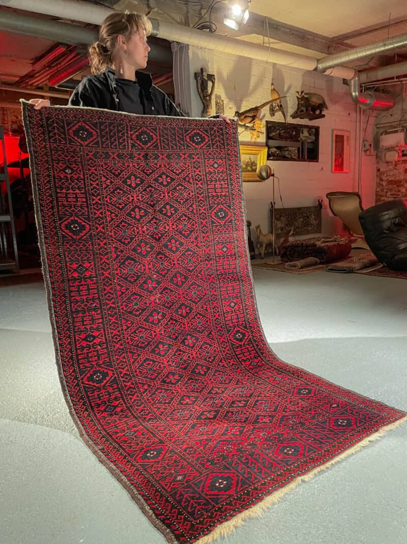 ainutlaatuinen afgaanimatto 185 x 102 cm (kopio)